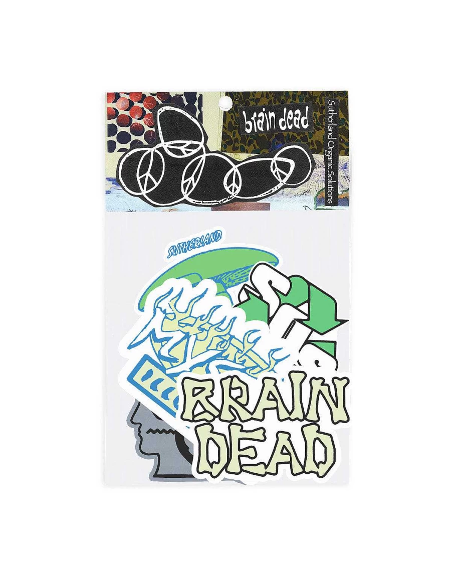 Brain Dead X Peter Sutherland Sticker Pack