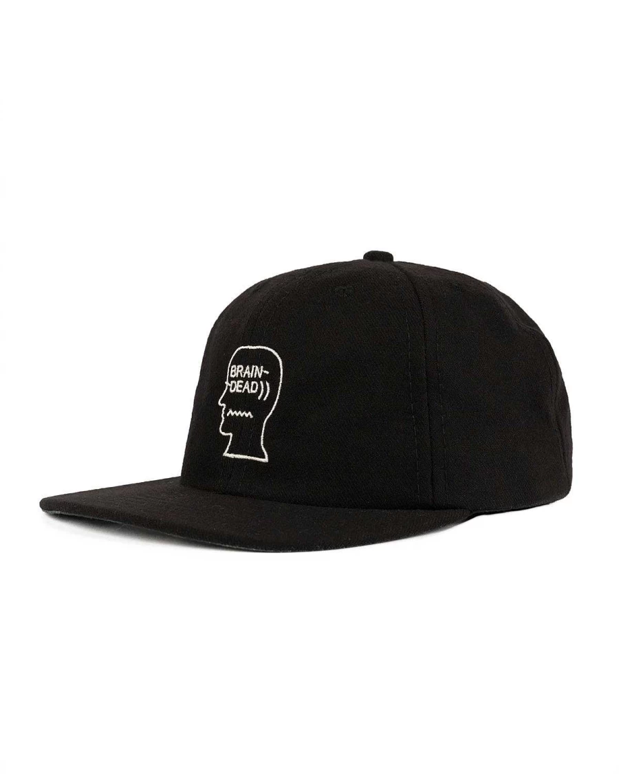 Wool Logohead Hat - Black