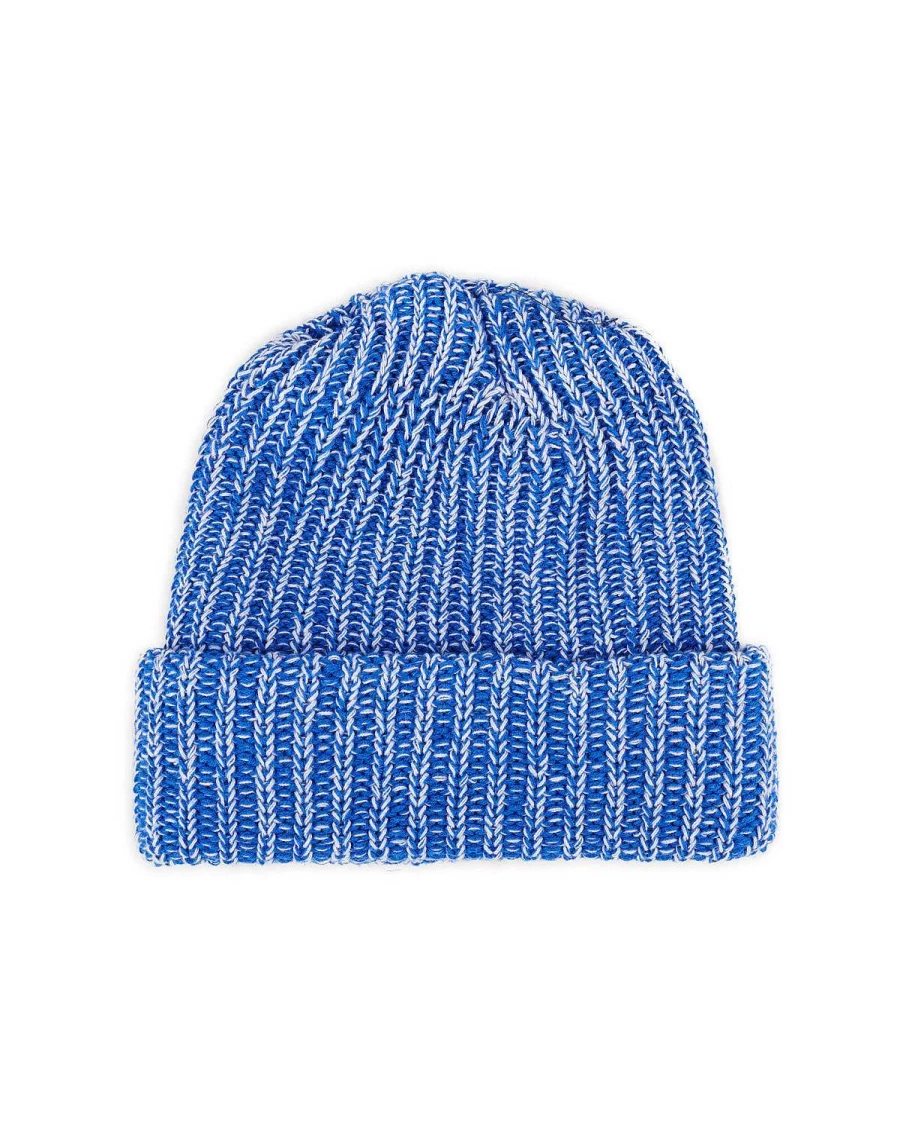 Logohead Beanie - Royal White