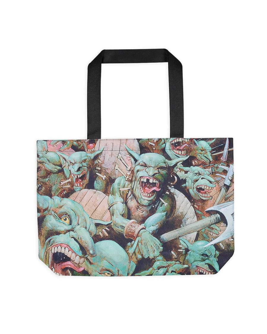 Brain Dead X Magic: The Gathering Goblin Offensive Tote Bag - Light Green