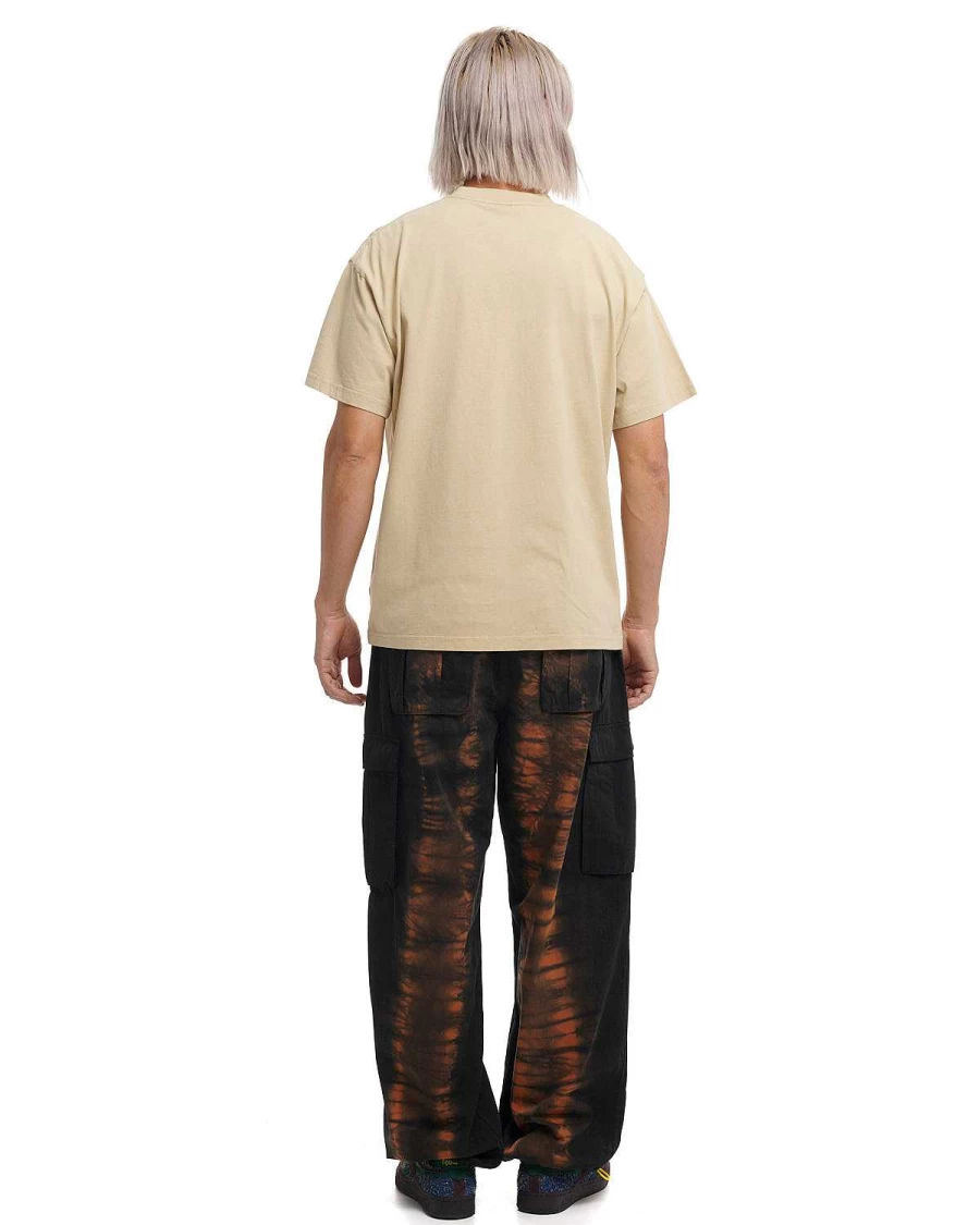 Split Planes T-Shirt - Tan