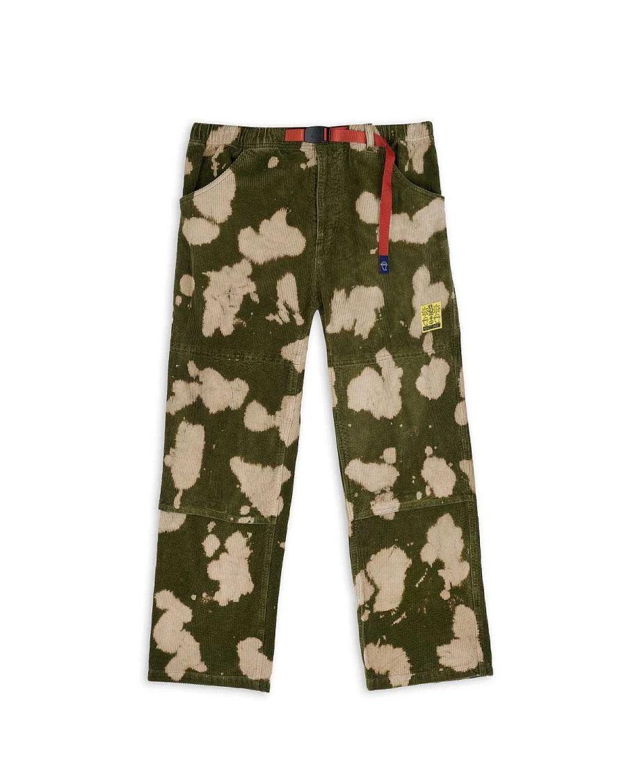 Gramicci x Brain Dead Olive Mountain Pants - Outdoor Hiking Cargo Trousers for Men