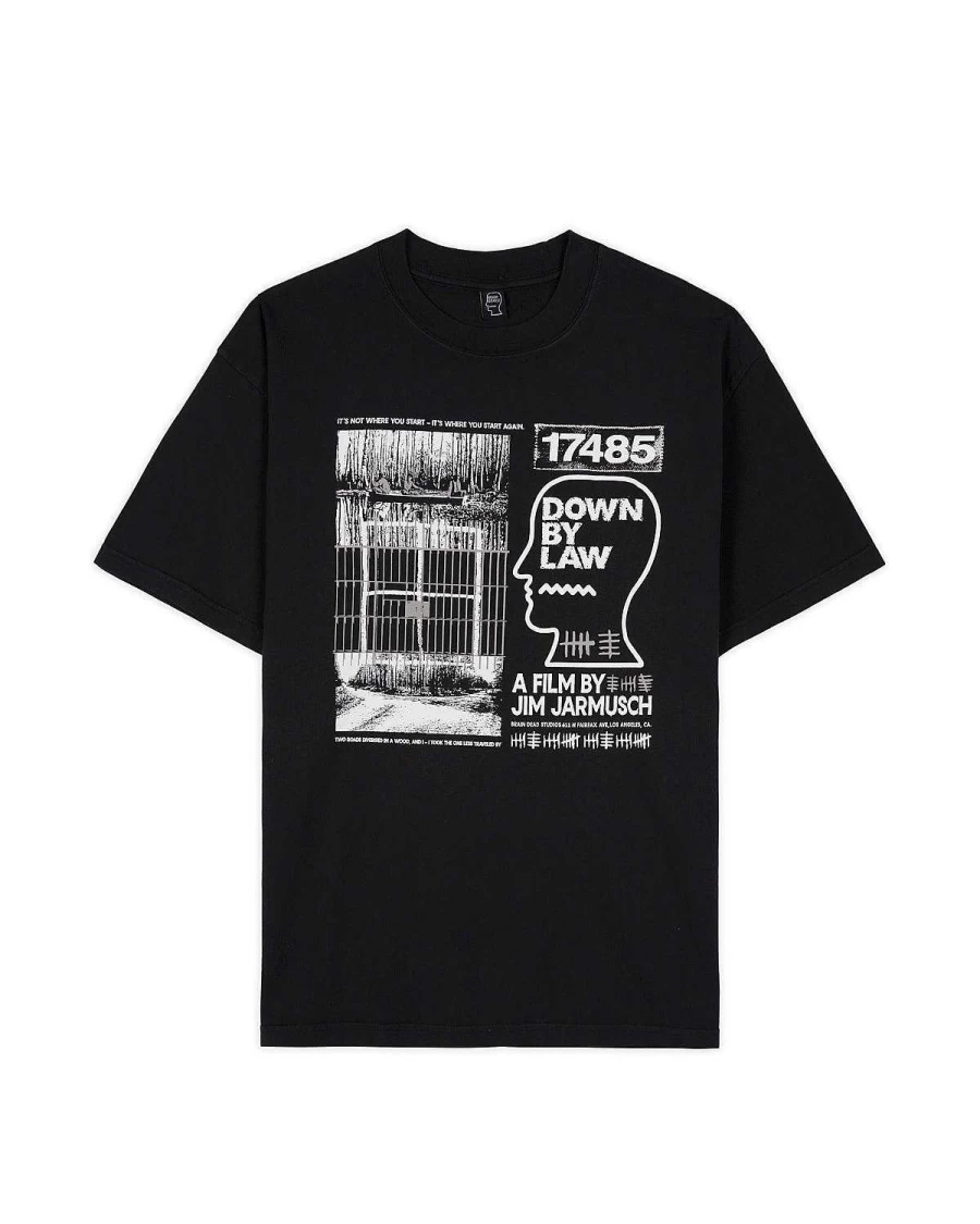 Brain Dead X Jim Jarmusch Down By Law T-Shirt - Black