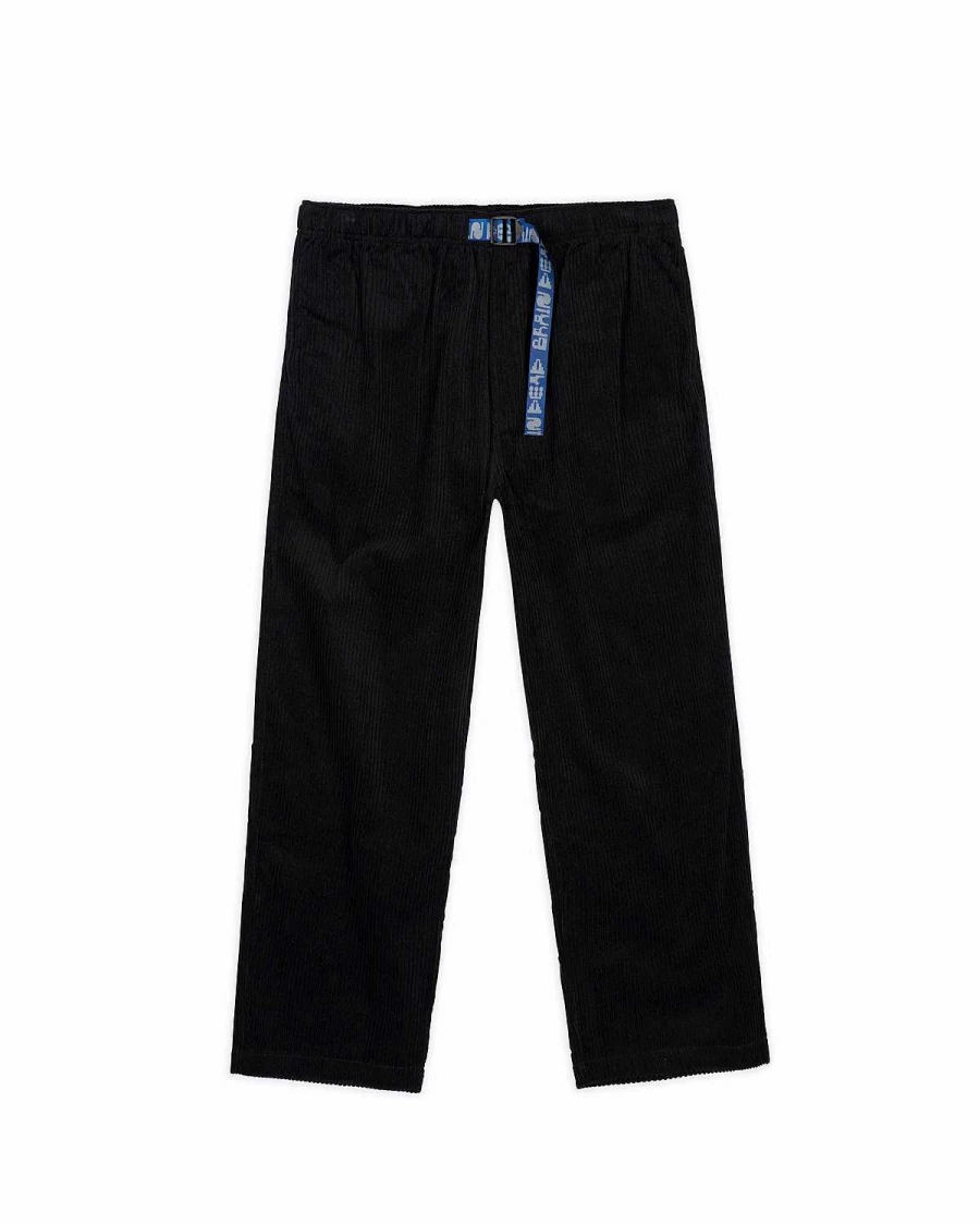 Brain Dead Men's Corduroy Climbing Pants - Durable Outdoor Trousers in Black