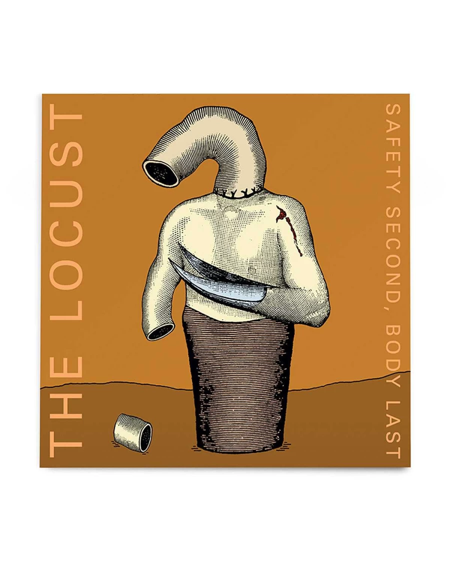 The Locust "Safety Second, Body Last" Limited Edition Vinyl - Swamp Milk Splatter