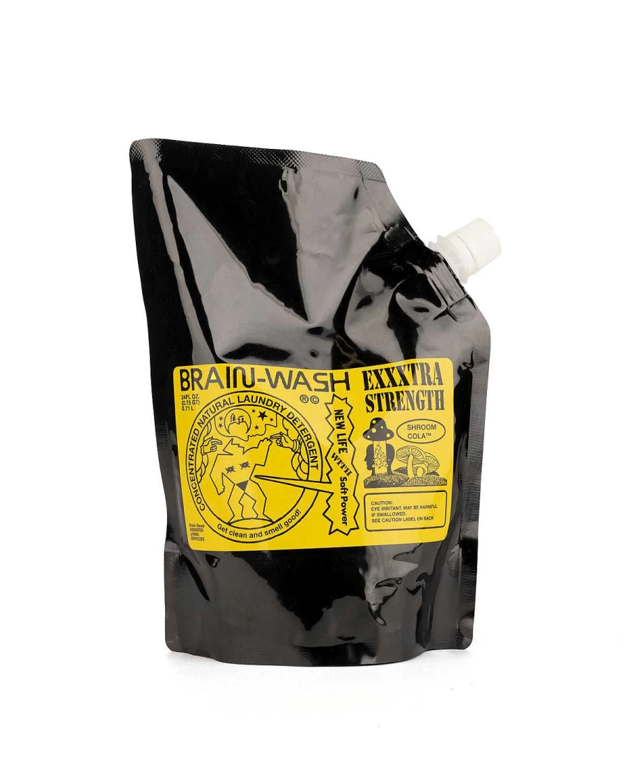 Brain Wash Shroom Cola Laundry Detergent 24Oz - Yellow