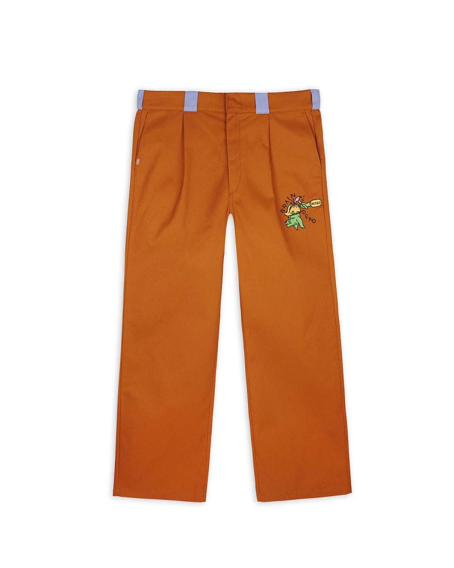 Dickies 874 Garment Dye Work Pants in Glazed Ginger - Brain Dead Collaboration