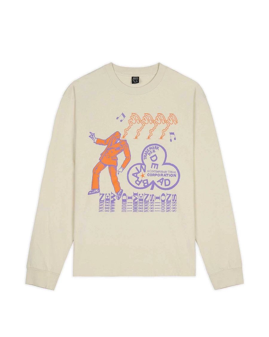 Brain Dead Grey New Dimensions Long Sleeve Shirt