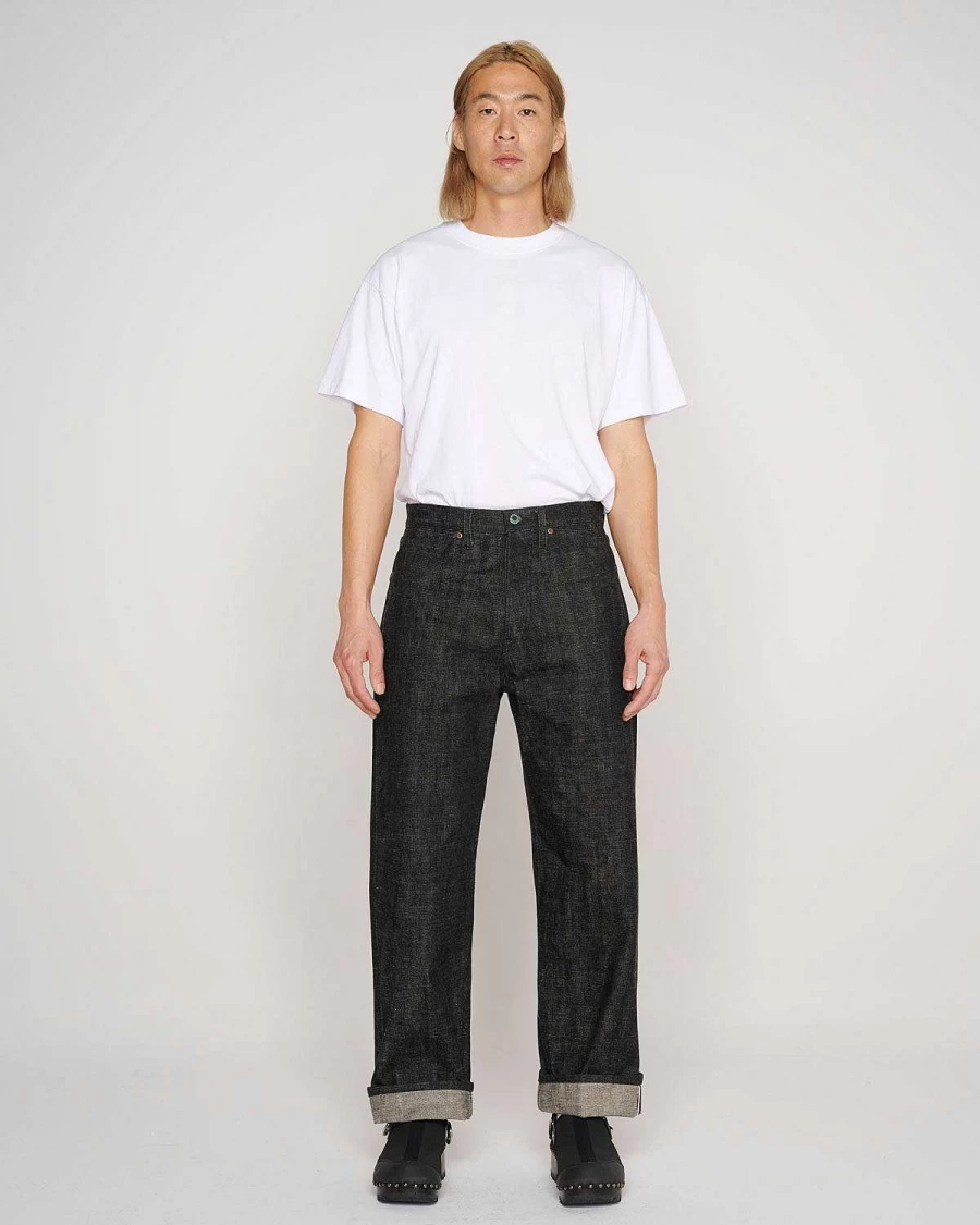 Brain Dead Black Selvedge Denim Type 00 15.6oz Raw Jeans