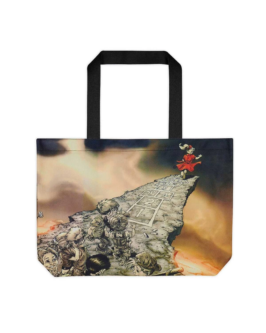Brain Dead X Korn Follow The Leader Tote Bag - Tan