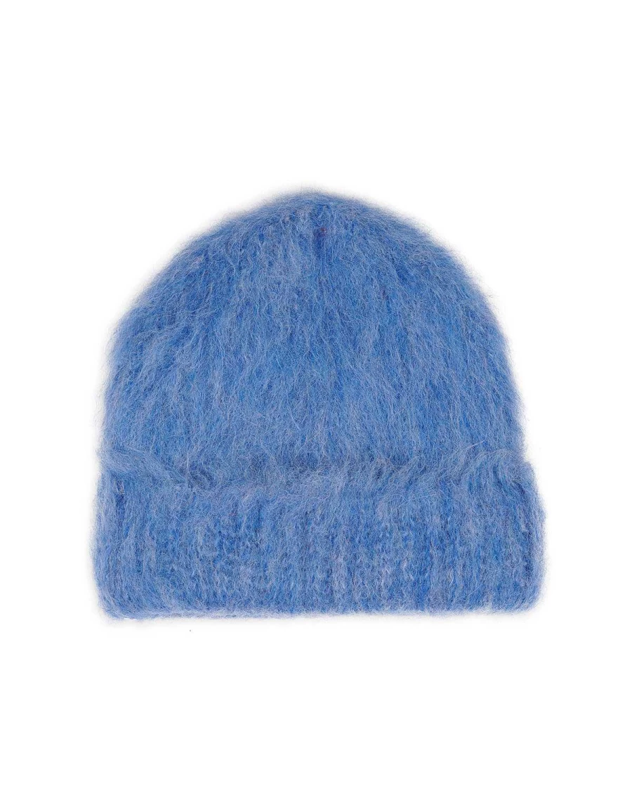 Marled Basic Beanie - Light Blue