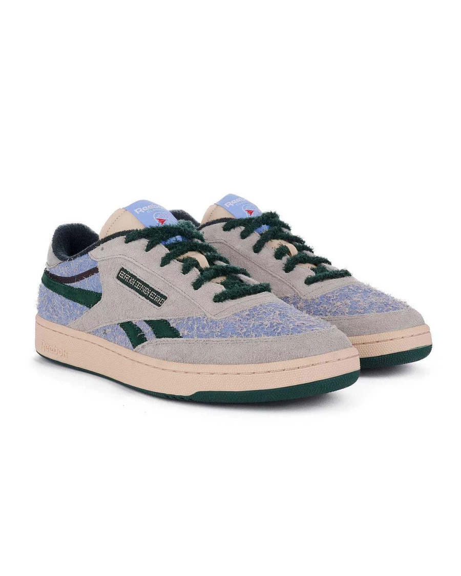 Reebok Club C Revenge - Soft Ecru/Dark Forest/Tin Grey