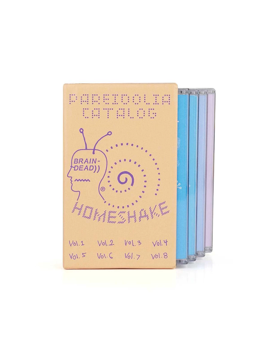 Brain Dead X Homeshake "Pareidolia Catalog" Cassette Box Set - Peach