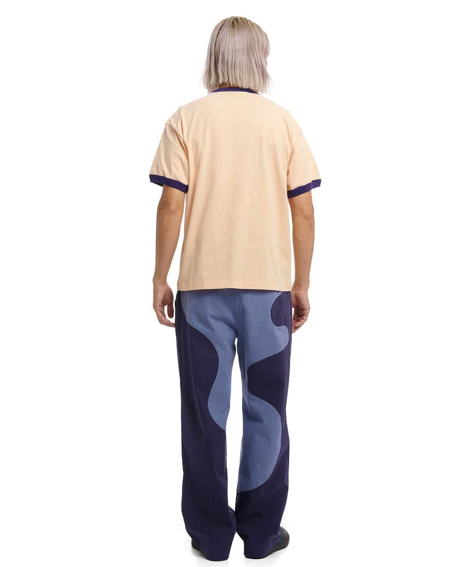 Gnome Short Sleeve Ringer Tee - Squash