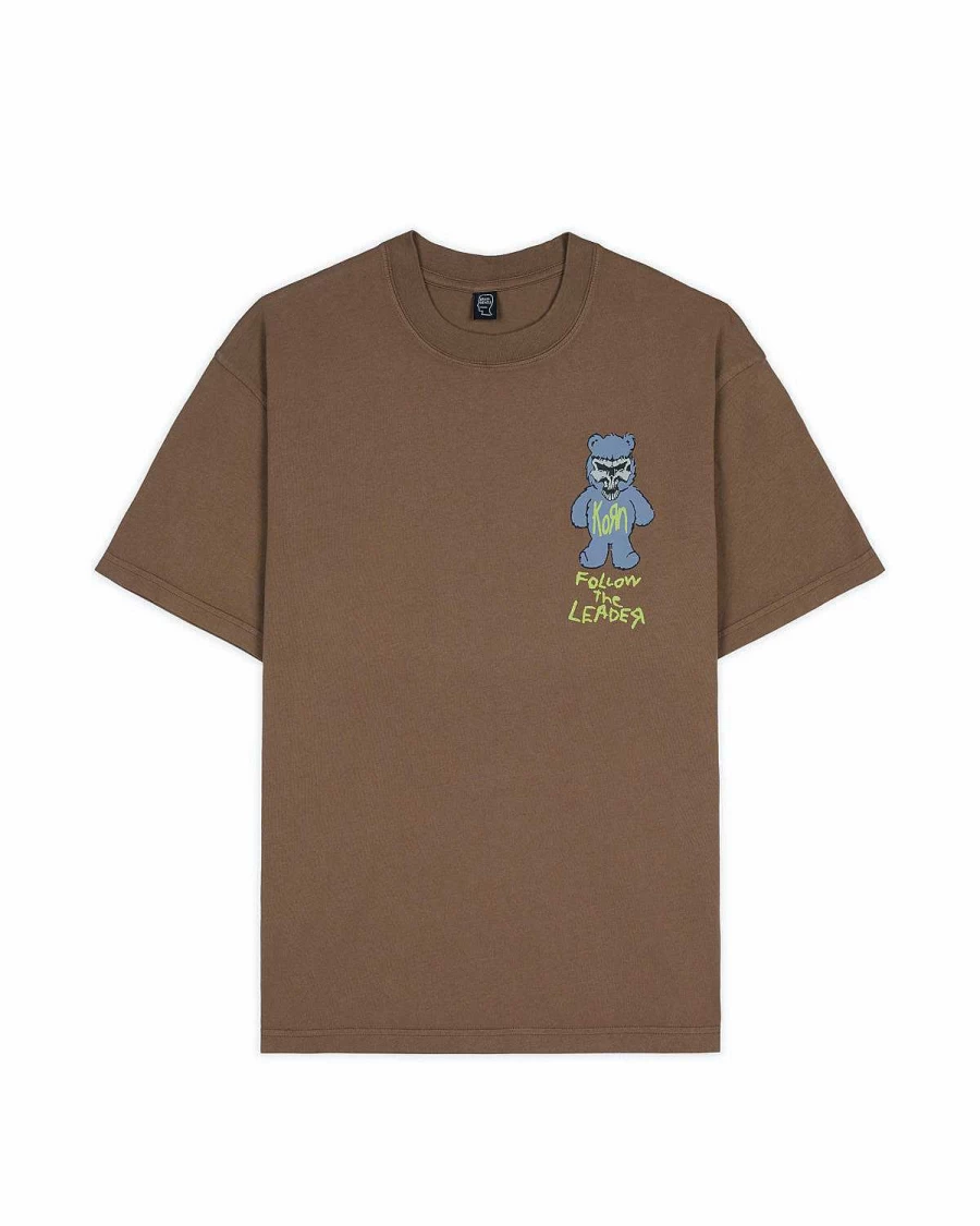 Brain Dead X Korn Follow The Leader T-Shirt - Mocha