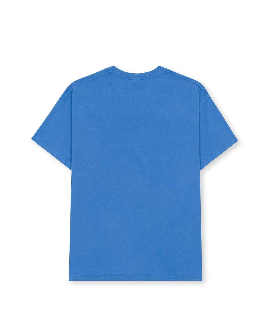 Brain Dead X Them Skates Kogan Goblin Skate T-Shirt - China Blue