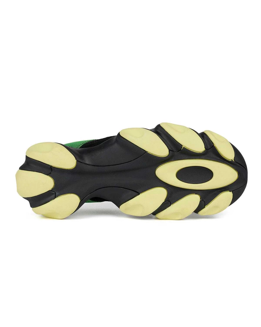 Oakley Factory Team Flesh Sandal - Green/Lemon