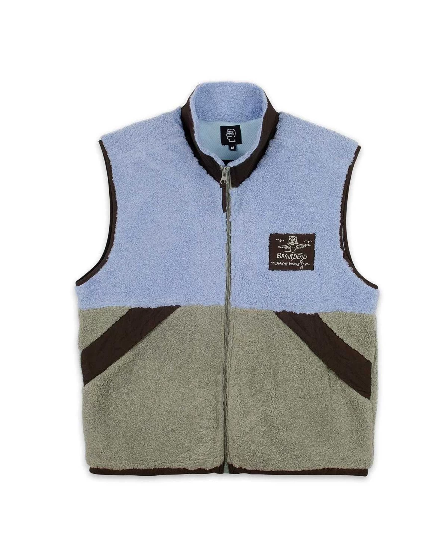 Climbing Californian Paneled Sherpa Vest
