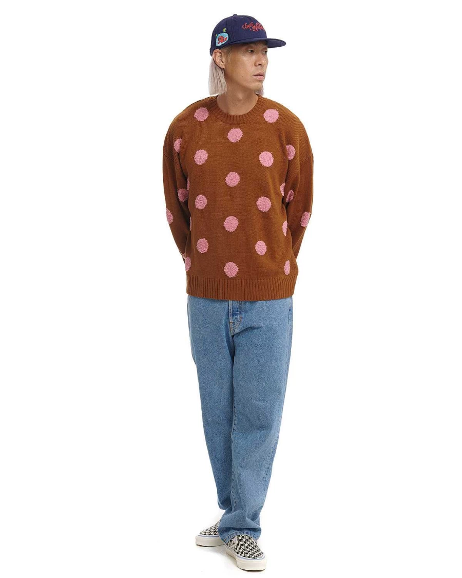 Polka Pile Crewneck Sweater