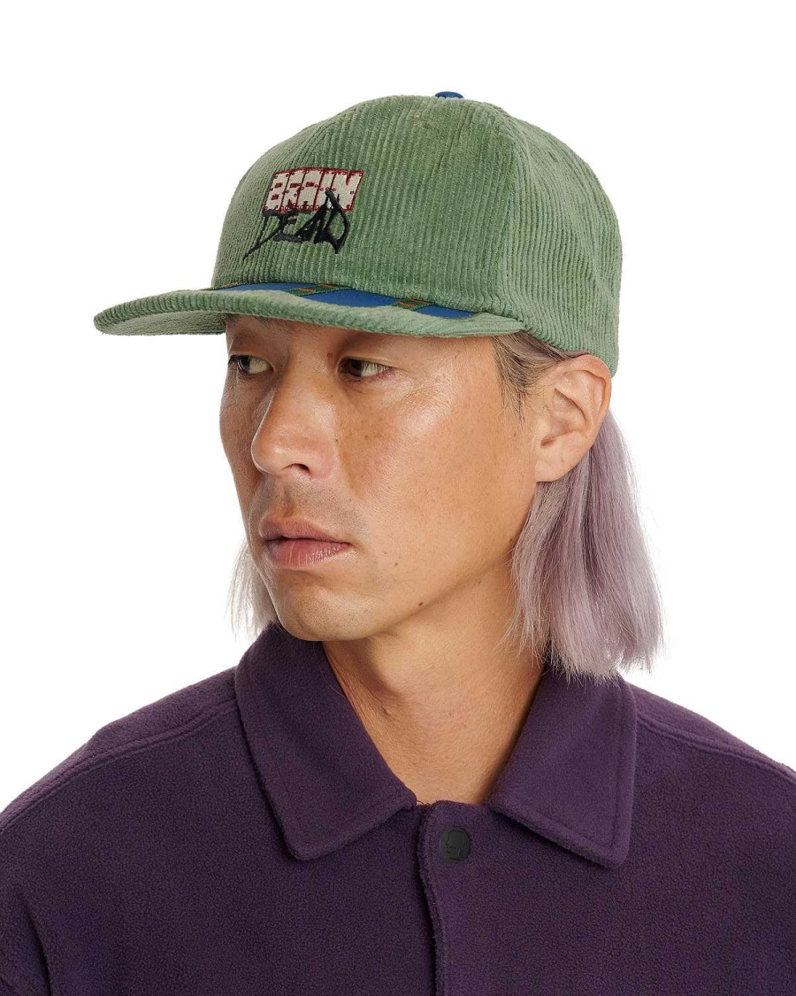 Sludge Twill 6 Panel Cap - Olive