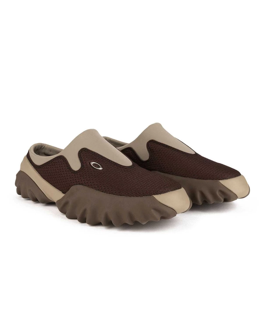 Oakley Factory Team Jacquard Chop Saw Mule - Maroon / Espresso