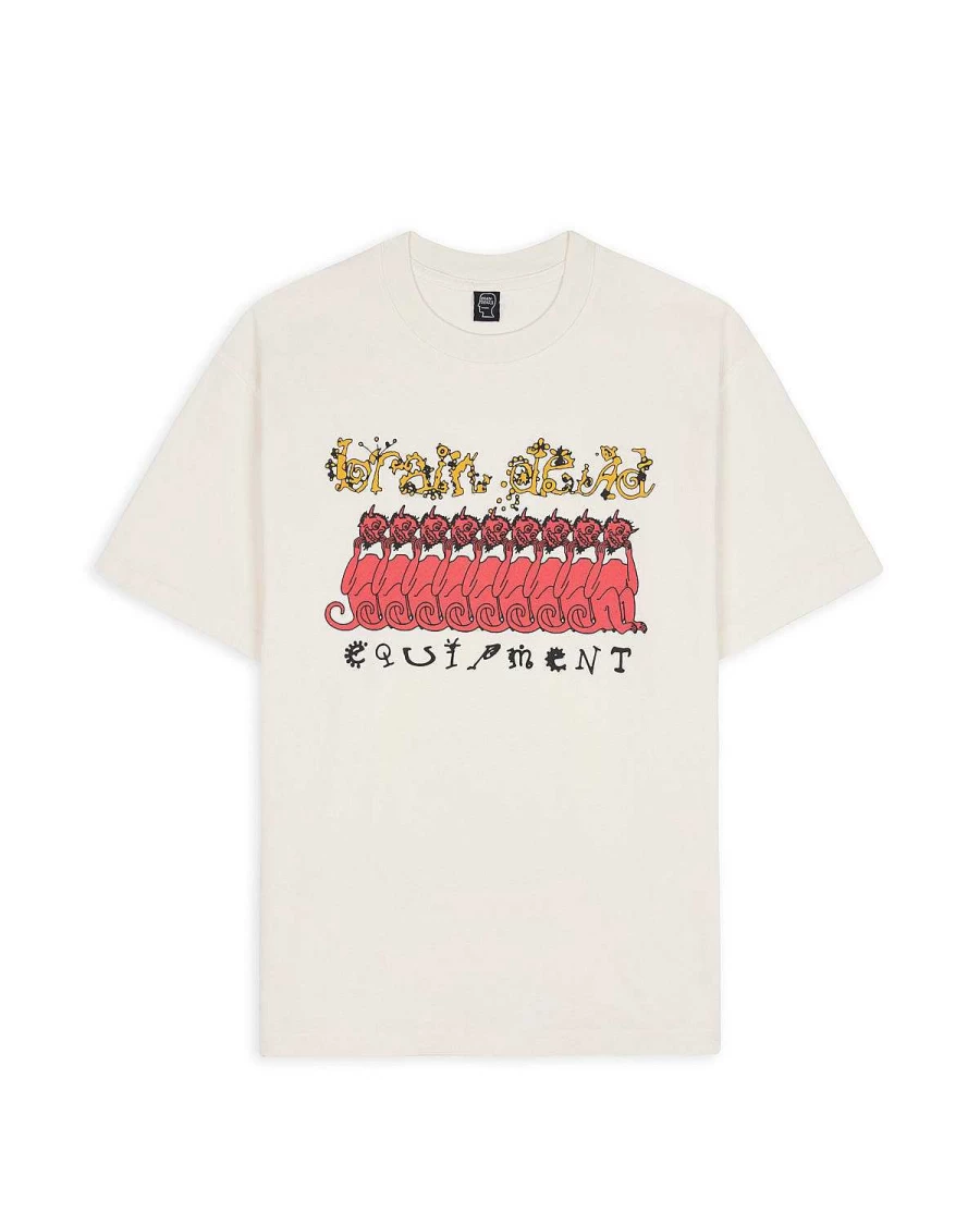 Brain Dead Equipment Devils T-Shirt - Natural