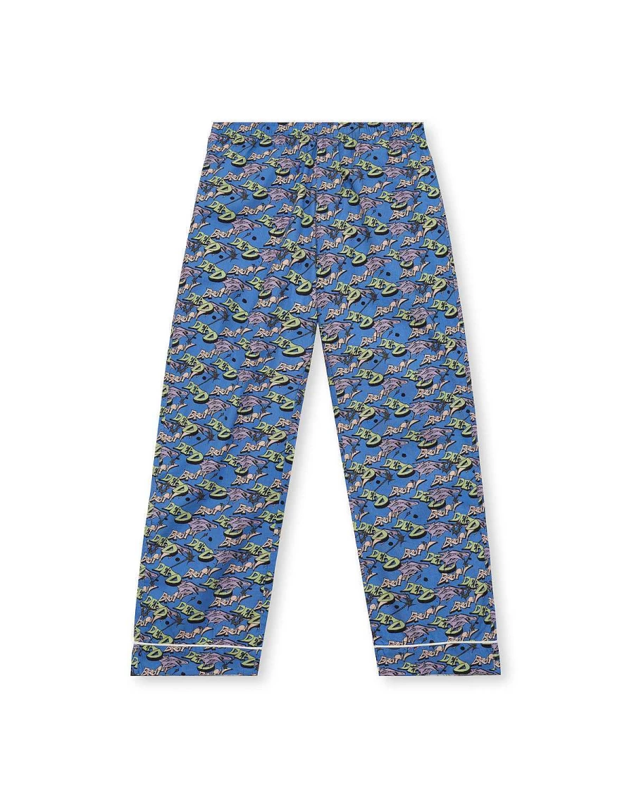 Brain Dead Multi-Color Graphic Print Pajama Pants | Streetwear Sleepwear