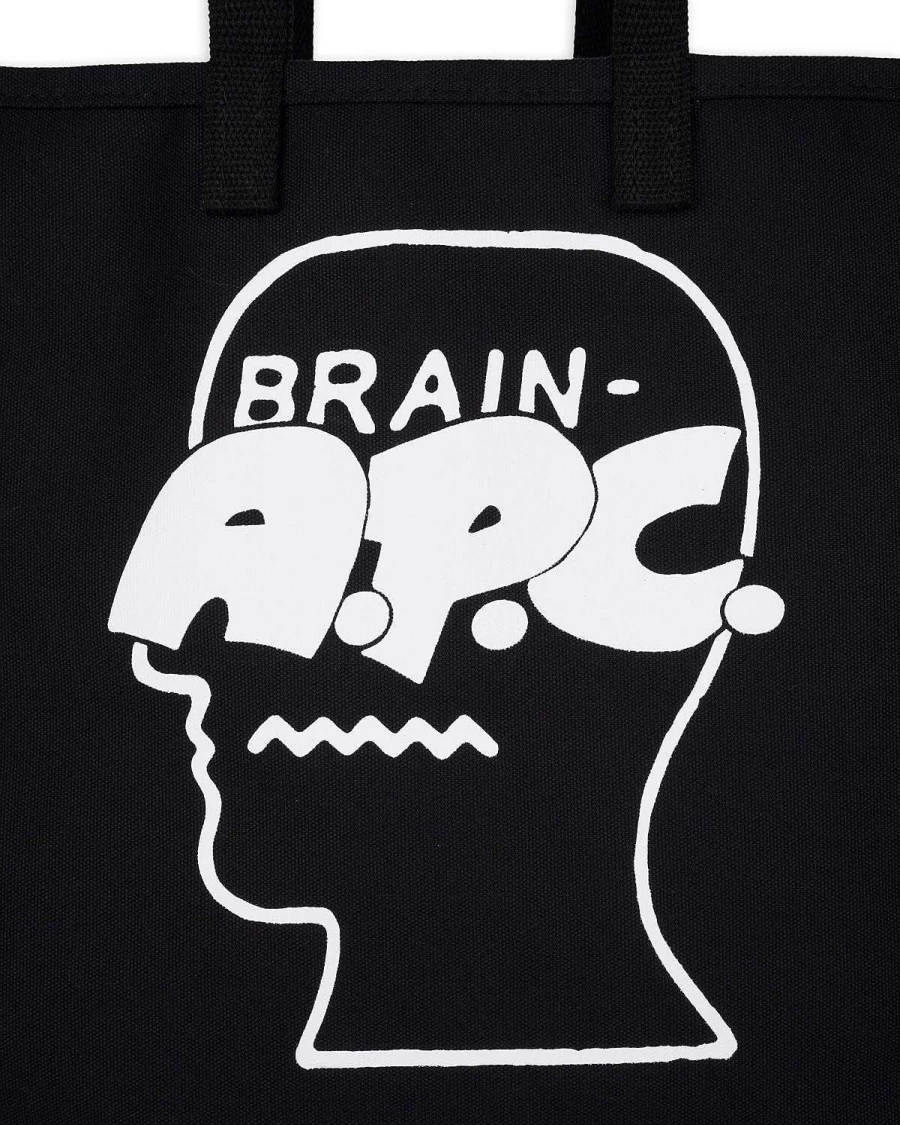 Brain Dead X A.P.C. Logohead Steele Tote Bag