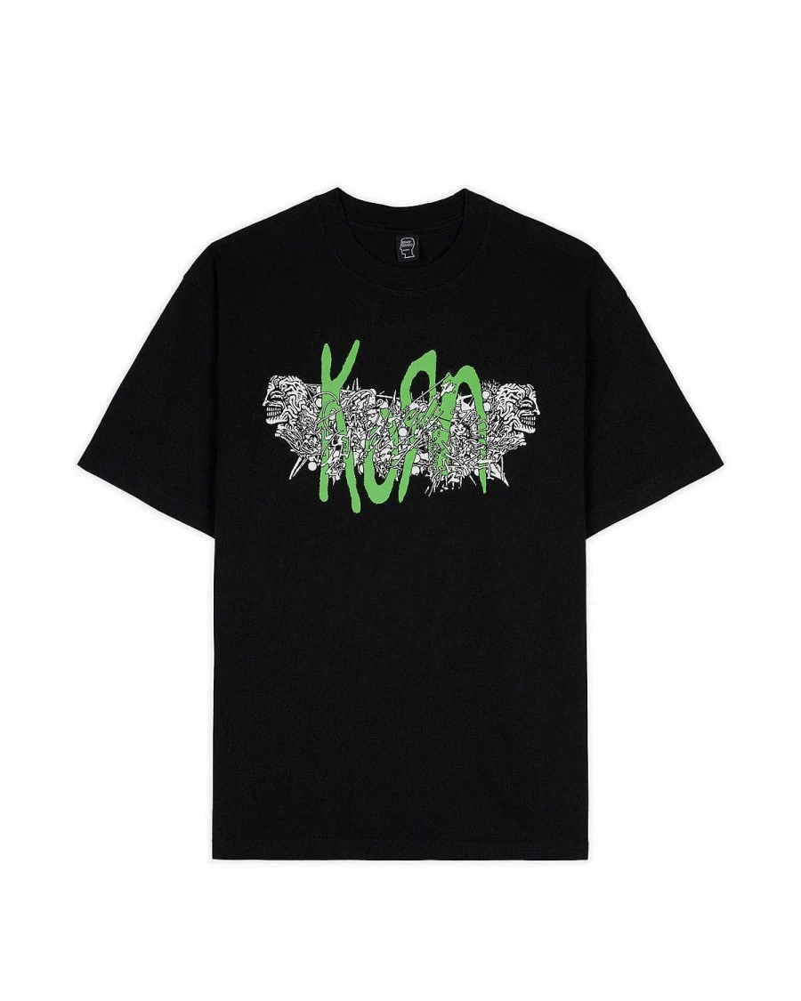 Brain Dead X Korn Total Mutation T-Shirt - Black