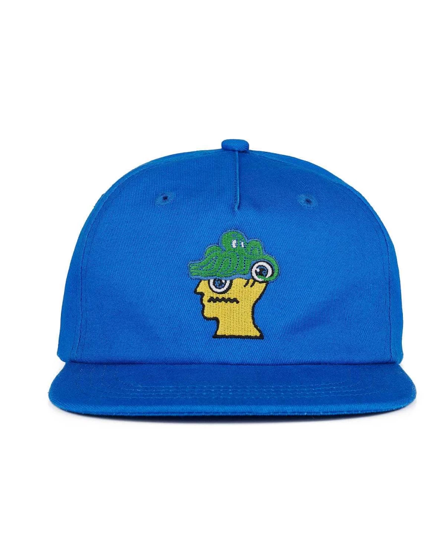 Overcast Kids 6 Panel Cap - Blue