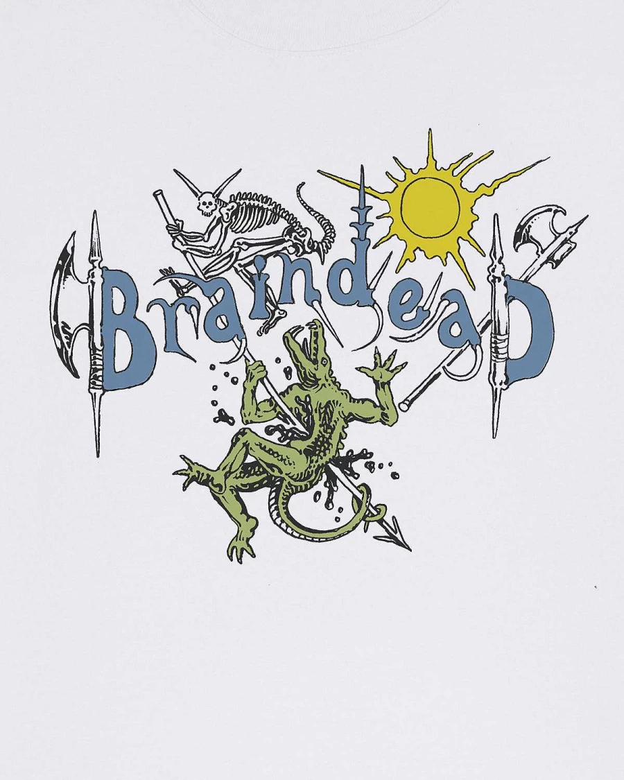 Lizard Man T-Shirt - White