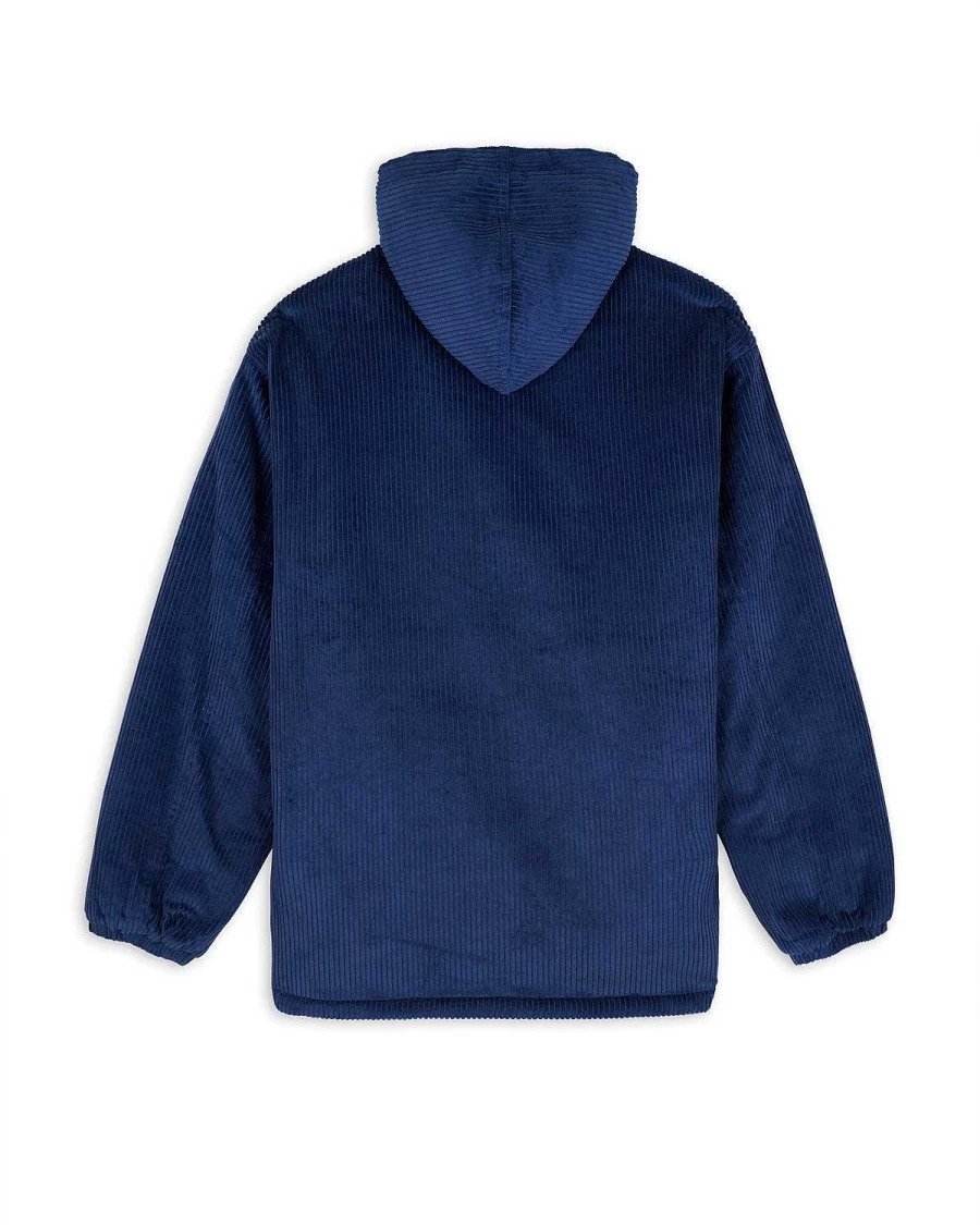 Brain Dead Forest Racing Jacket - Navy Waterproof Windbreaker Outdoor Sport Coat