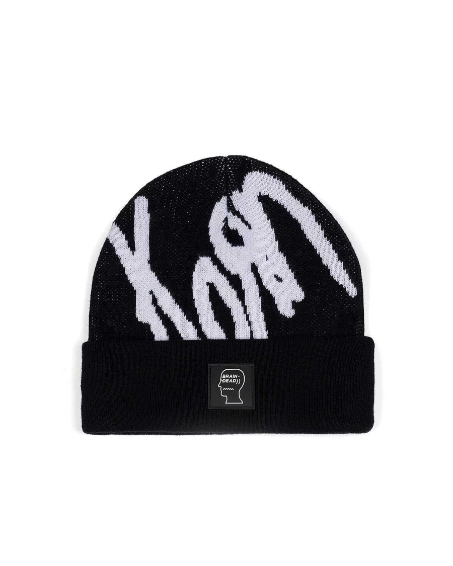 Brain Dead X Korn Beanie - Black