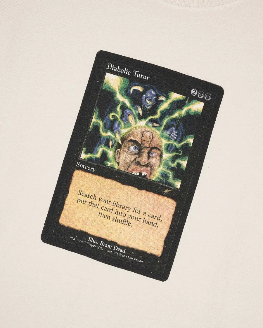 Brain Dead X Magic The Gathering Diabolic Tutor T-Shirt