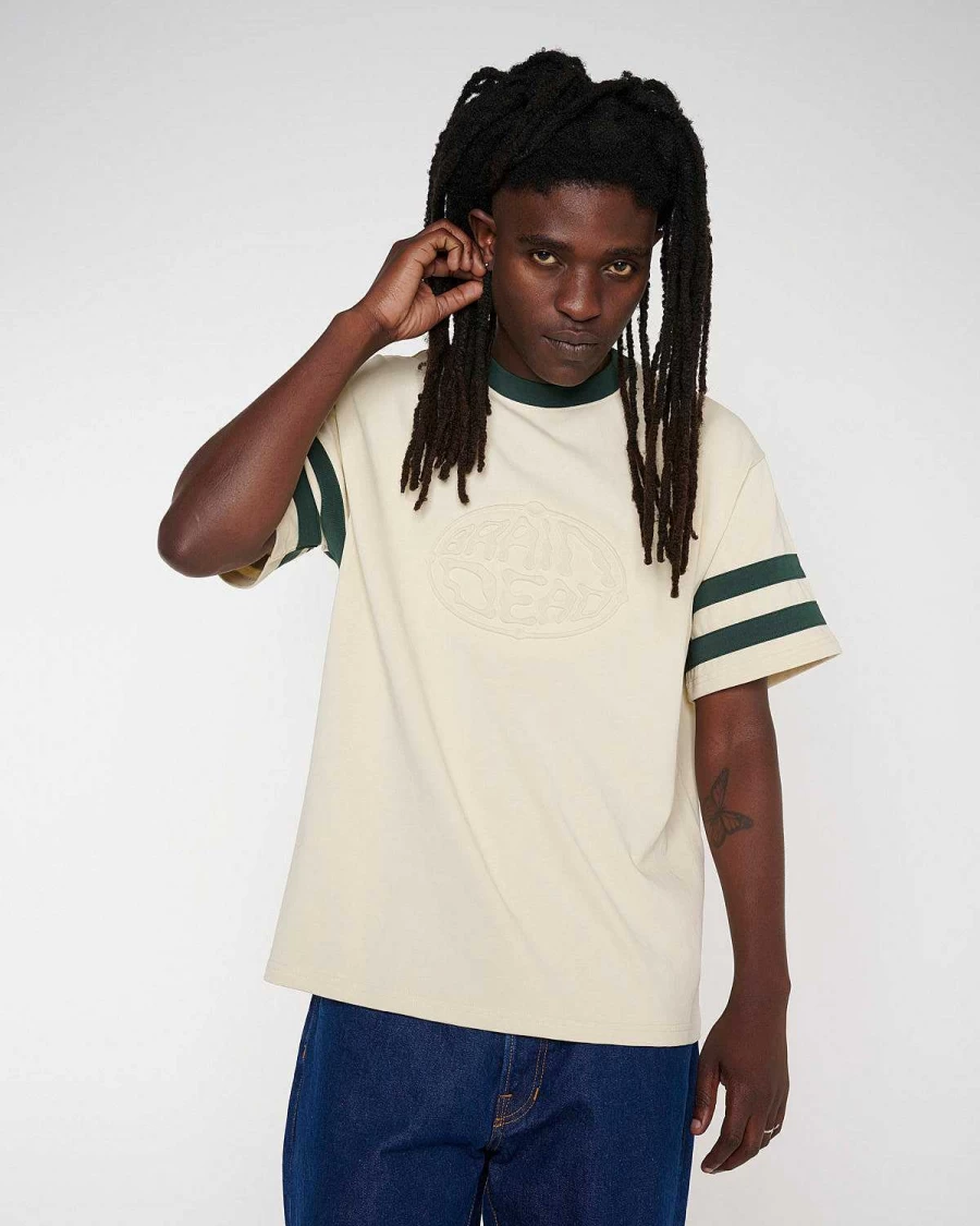 Embossed Worldwide Short Sleeve Football Shirt