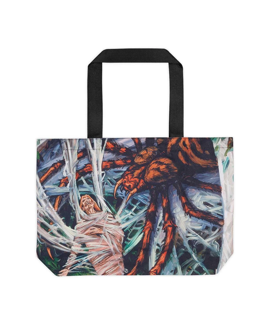 Brain Dead X Magic: The Gathering Hidden Spider Tote Bag - Taupe