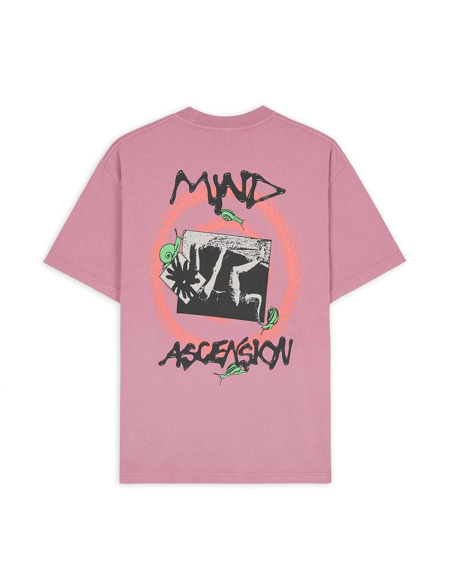 Brain Dead Equipment Mind Ascension T-Shirt - Dusty Rose