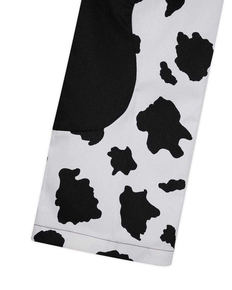 Brain Dead x Dickies 874 Organic Panel Work Pants - Black/White Colorway