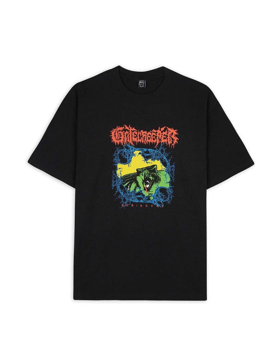 Brain Dead Sound & Fury X Gatecreeper T-Shirt - Black