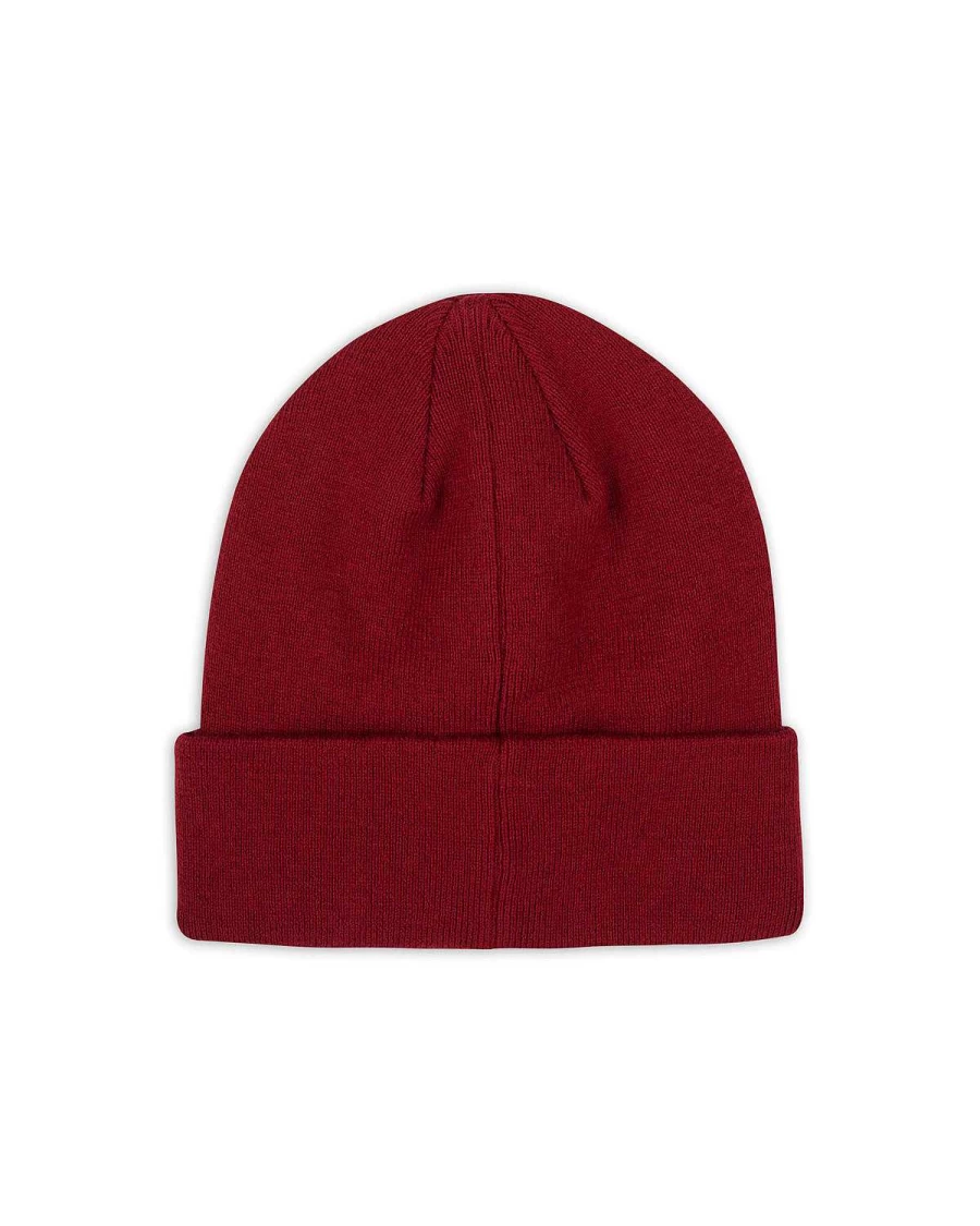 Fw22 Logo Head Wool Beanie - Maroon