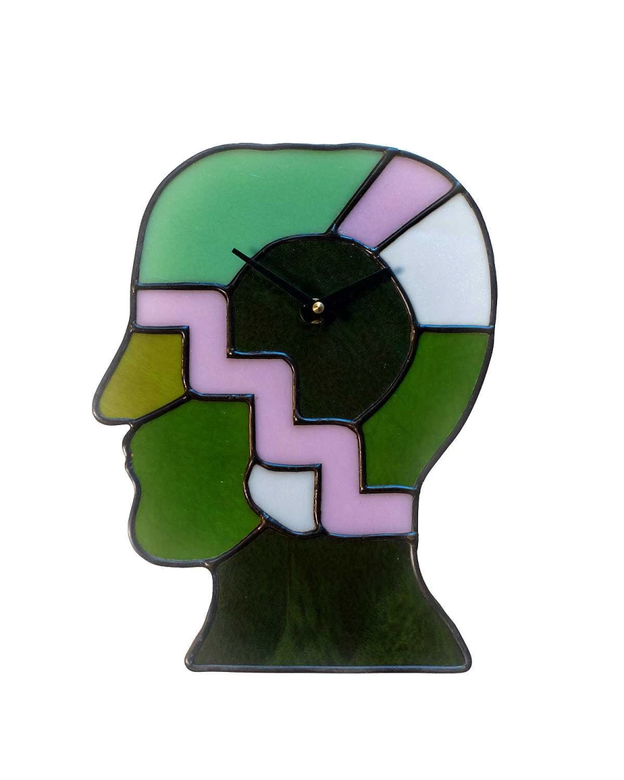 Kerbi Stained Glass Clock