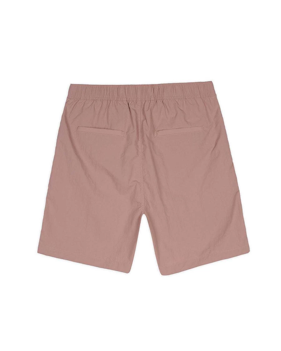 Brain Dead Mauve Nylon Climber Shorts - Lightweight Outdoor Climbing Apparel