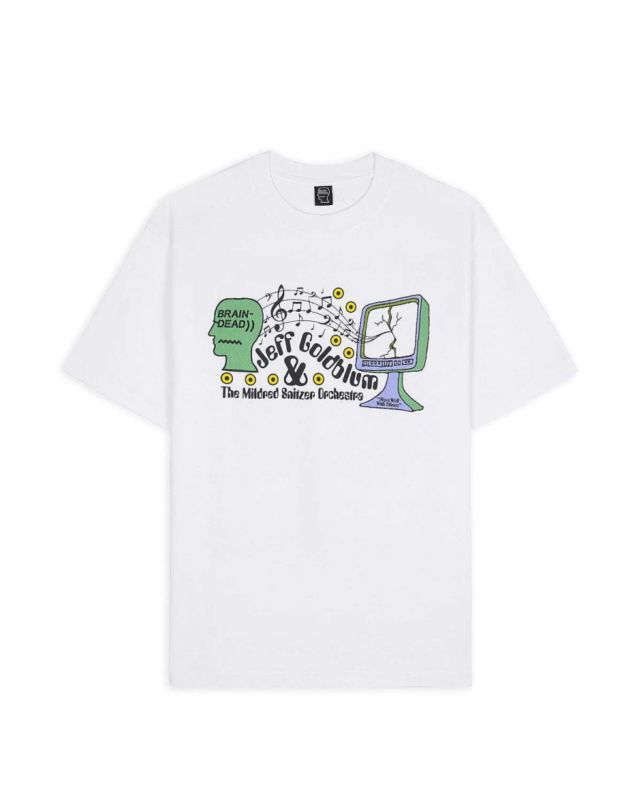 Brain Dead X Jeff Goldblum & The Mildred Snitzer Orchestra "Plays Well With Others" T-Shirt