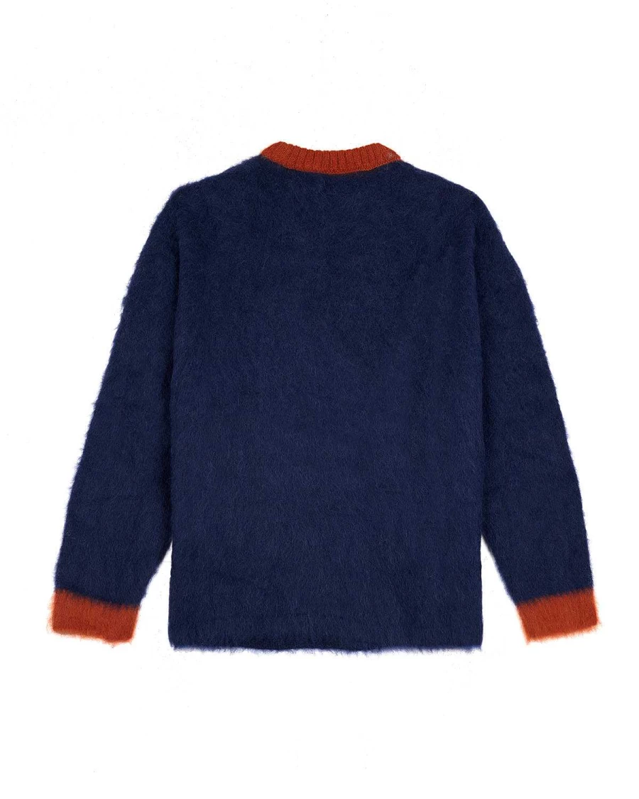 Brain Dead x NBA New York Knicks Collaboration Alpaca Wool Sweater