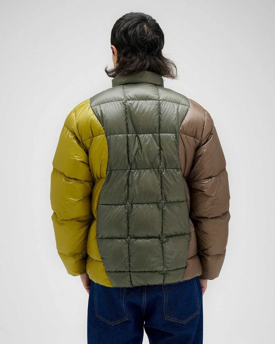 Brain Dead & Nanga Collaboration Organic Cotton Insulated Puffer Jacket | Multi-Color Streetwear Winter Coat
