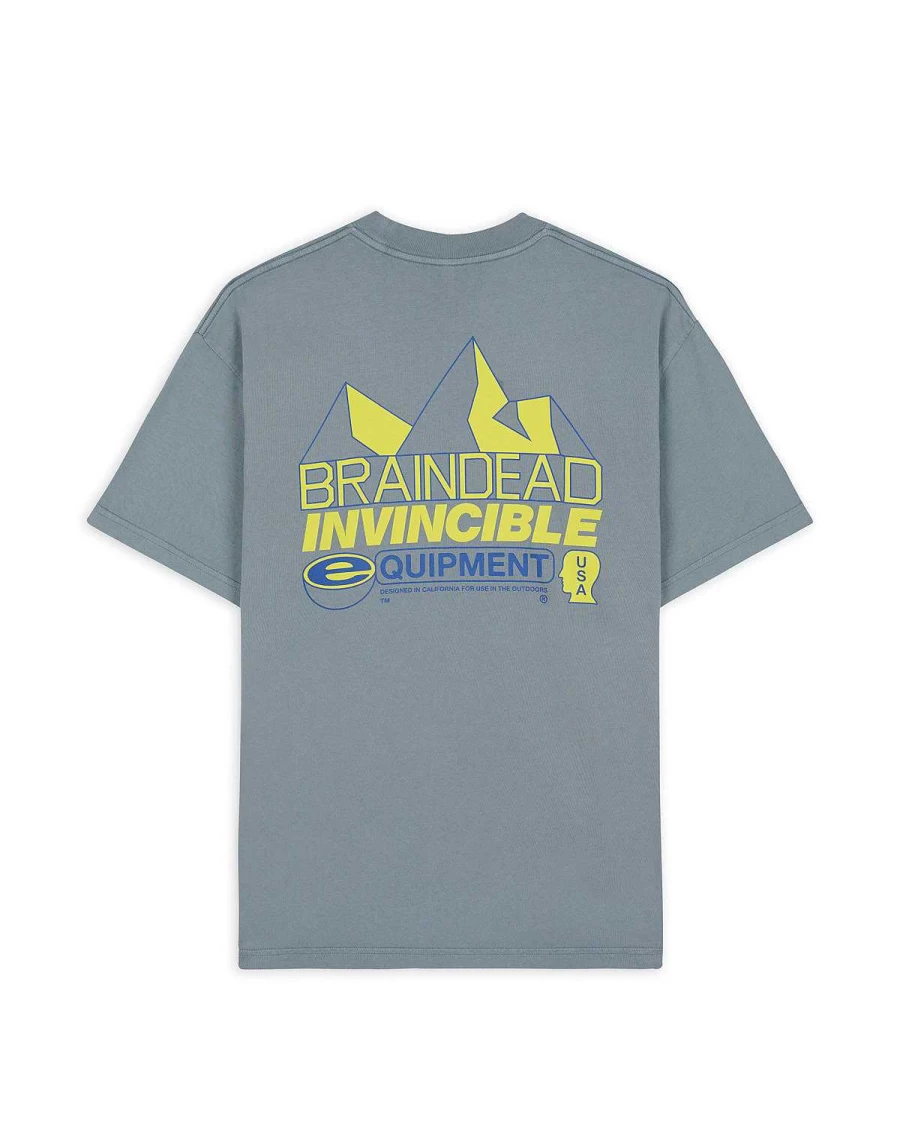 Brain Dead X Invincible Equipment T-Shirt - Grey