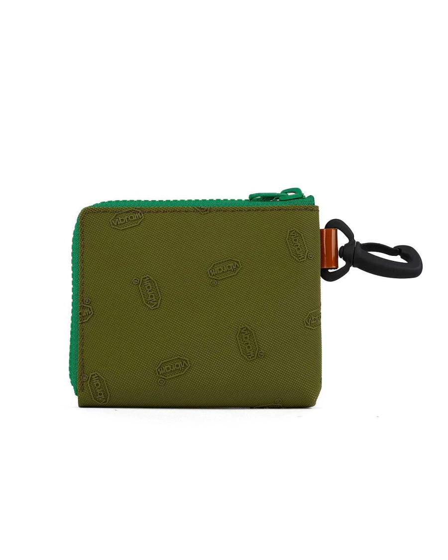 Brain Dead X Thisway Logohead Wallet Drab
