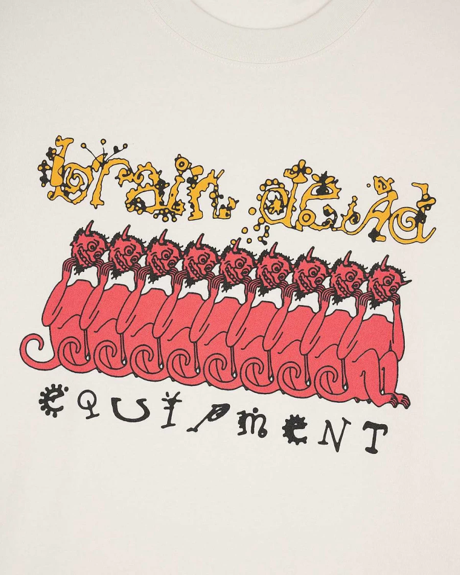 Brain Dead Equipment Devils T-Shirt - Natural