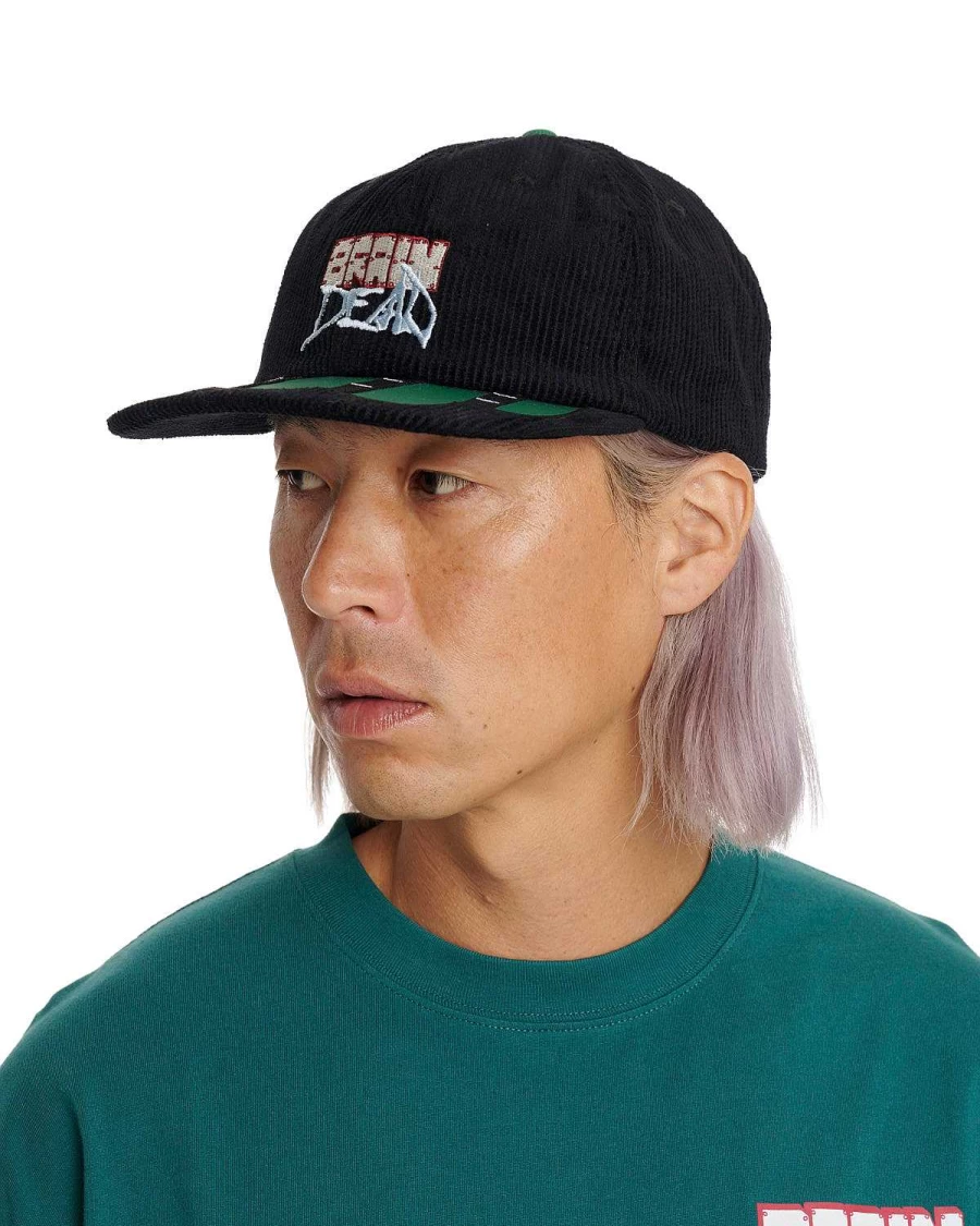 Sludge Twill 6 Panel Cap - Black