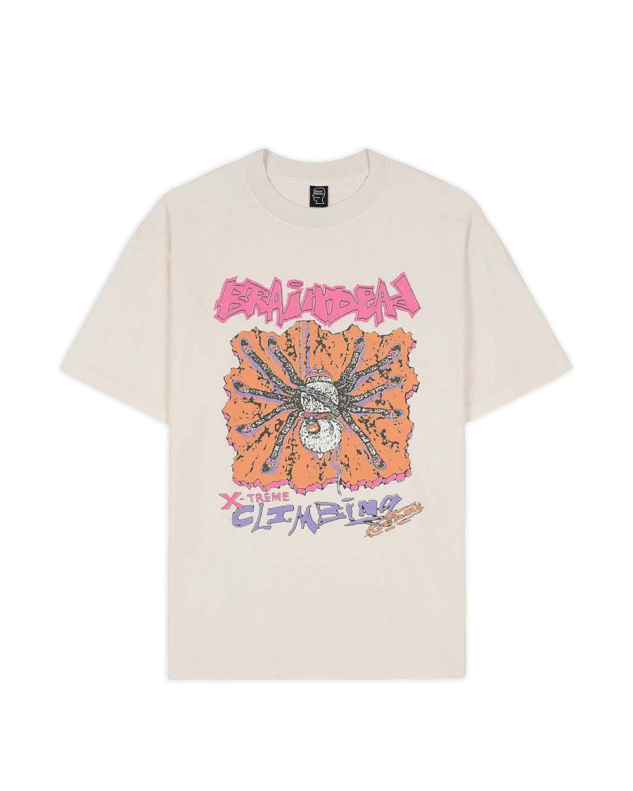 Brain Dead Equipment Climb Spider T-Shirt - Natural